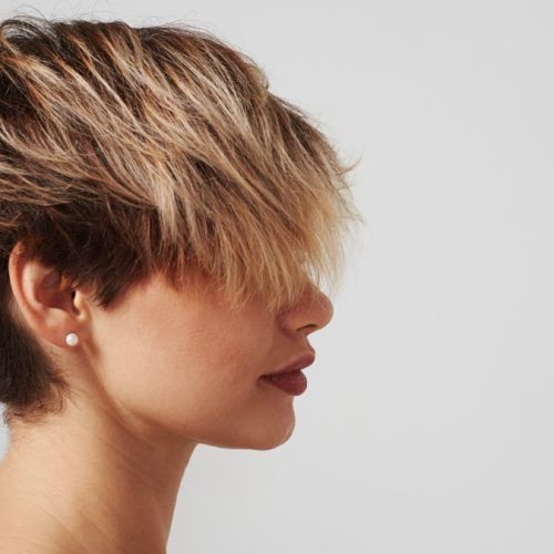 Highlighted Pixie Hairstyles (Photo 12 of 20)