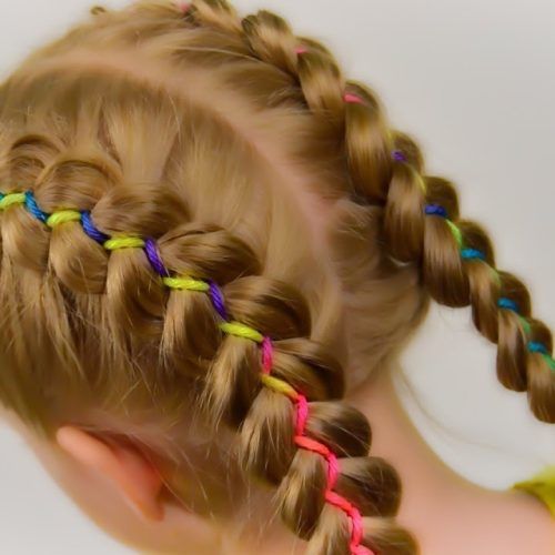 Braided Ribbon Hairstyles (Photo 13 of 15)