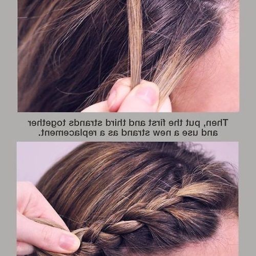 Braid And Side Bang Hairstyles (Photo 1 of 15)