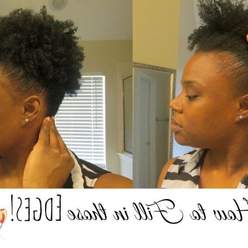 Braided Hairstyles Cover Bald Edges (Photo 4 of 15)