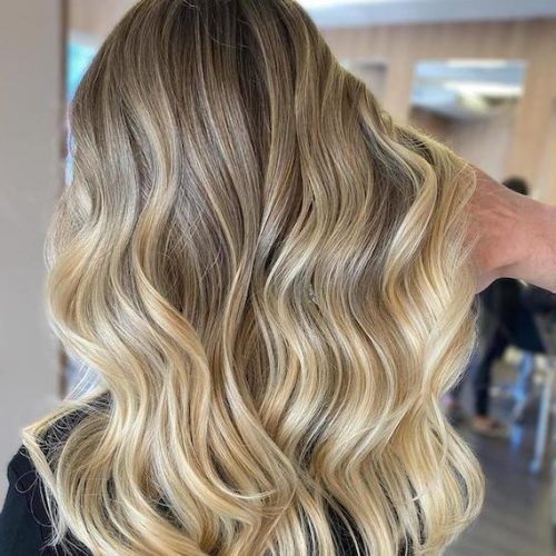 Icy Blonde Beach Waves Haircuts (Photo 15 of 20)