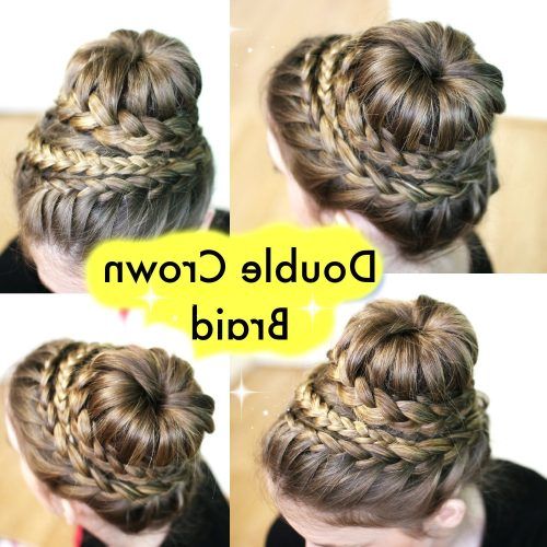 Double-Crown Updo Braided Hairstyles (Photo 11 of 20)