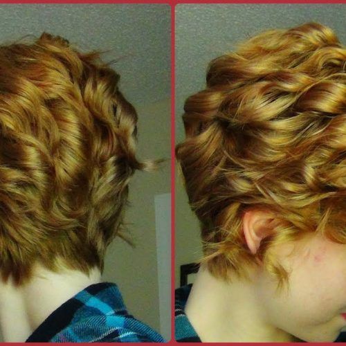 Simple Short Hairstyles With Scrunched Curls (Photo 13 of 20)