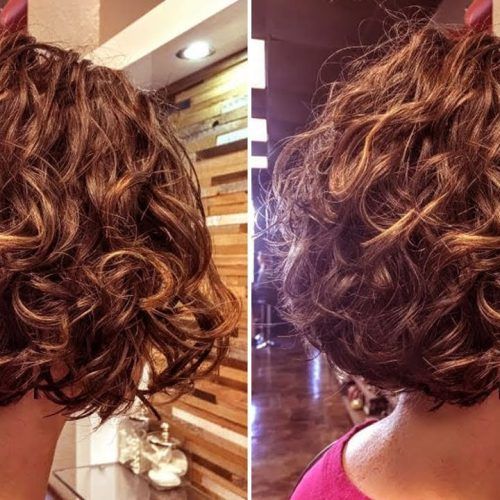 Curly Layered Bob Hairstyles (Photo 5 of 20)