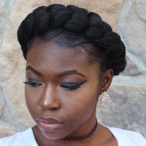 Wide Crown Braided Hairstyles With A Twist (Photo 18 of 20)