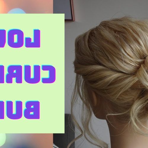 Wavy Low Updos Hairstyles (Photo 15 of 20)