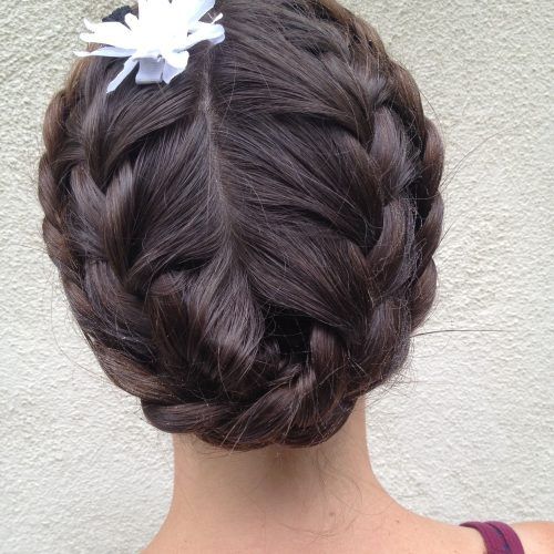 Double Crown Braid Prom Hairstyles (Photo 8 of 20)