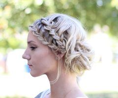 2024 Latest Double French Braid Crown Hairstyles