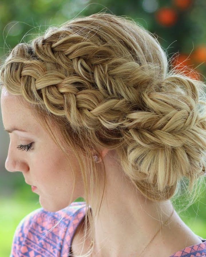 20 Inspirations Formal Dutch Fishtail Prom Updos