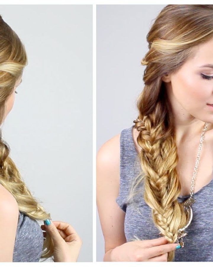 20 Ideas of Mermaid Braid Hairstyles with a Fishtail