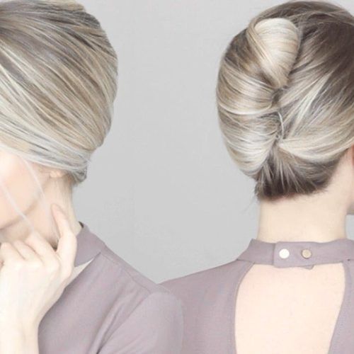French Roll Prom Hairstyles (Photo 10 of 20)