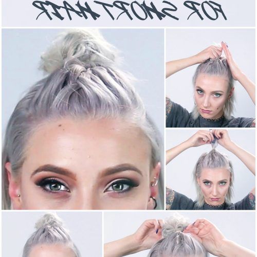 Braided Topknot Hairstyles (Photo 14 of 20)