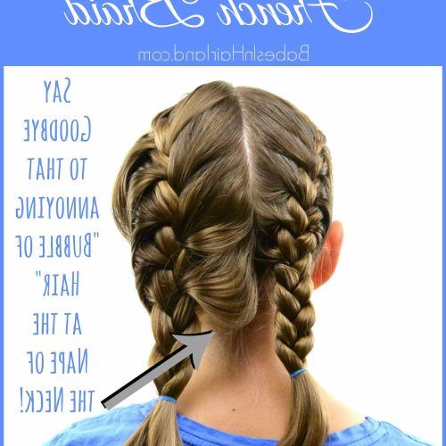 French Braid Hairstyles With Bubbles (Photo 2 of 15)
