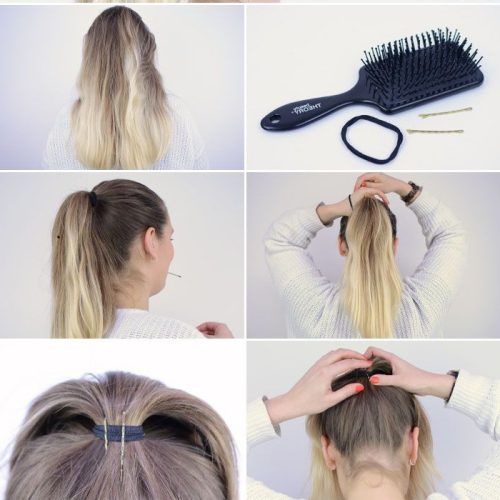 Messy High Ponytail Hairstyles With Teased Top (Photo 2 of 20)