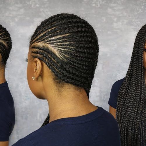 Gold-Toned Skull Cap Braided Hairstyles (Photo 5 of 20)