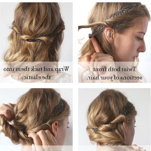 Loose Twist Hairstyles With Hair Wrap (Photo 13 of 20)