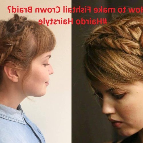 Fishtail Crown Braid Hairstyles (Photo 13 of 20)