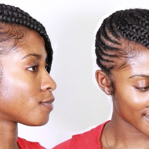 Cornrows Hairstyles With Own Hair (Photo 11 of 15)