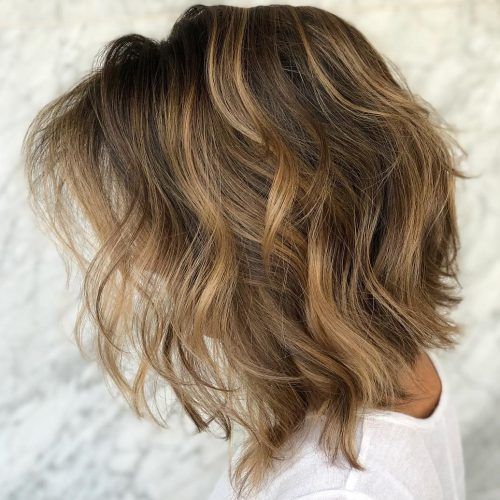 Shaggy Ombre Lob Hairstyles (Photo 16 of 20)