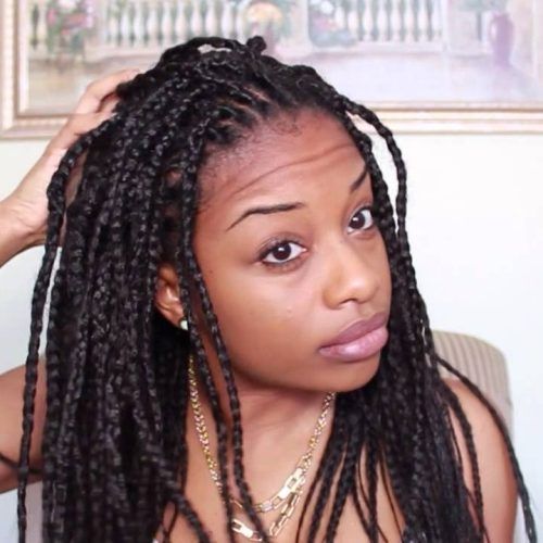 Twist From Box Braids Hairstyles (Photo 14 of 15)