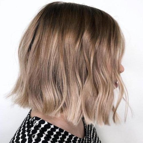 Rooty Blonde Bob Hairstyles (Photo 14 of 20)
