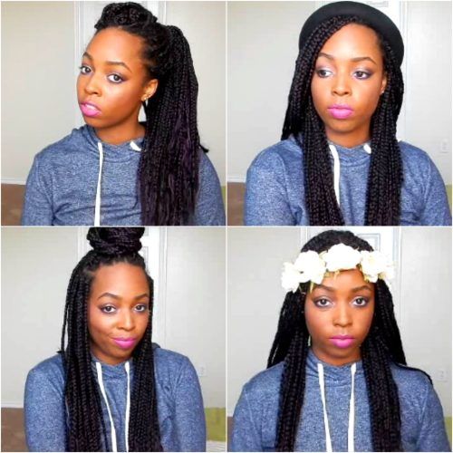 Twist From Box Braids Hairstyles (Photo 3 of 15)