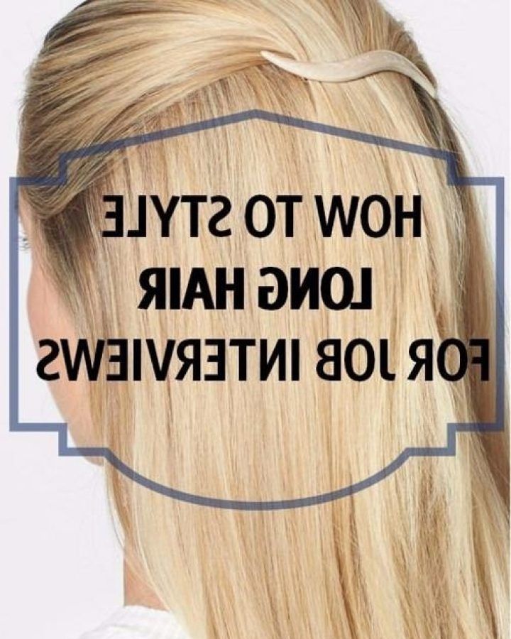 15 Ideas of Long Hairstyles Job Interview