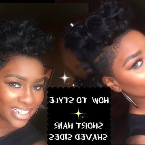 Short Women Hairstyles With Shaved Sides (Photo 17 of 20)