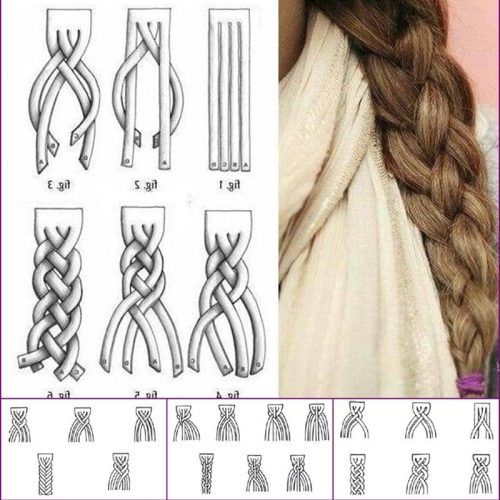 Loose 4-Strand Rope Braid Hairstyles (Photo 1 of 20)