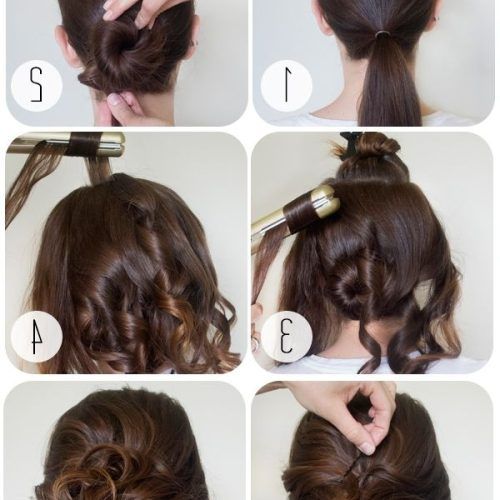 Easy Updos For Long Curly Hair (Photo 10 of 15)