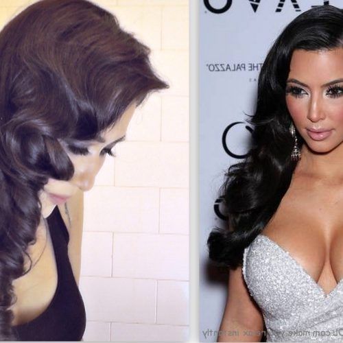 Kim Kardashian Medium Hairstyles (Photo 13 of 20)