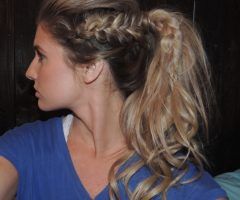 15 Collection of Side Ponytail Braided Hairstyles