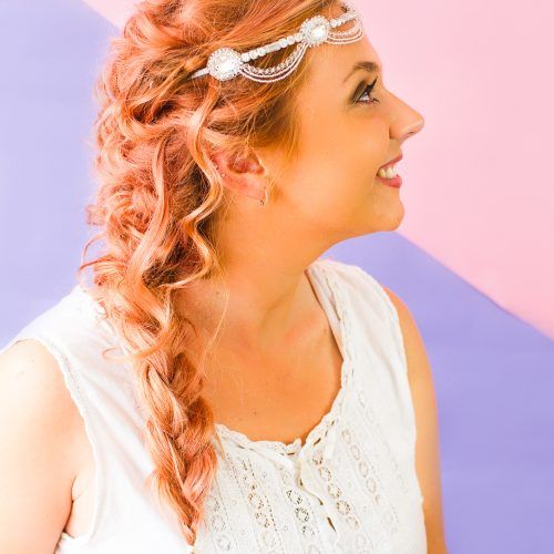 Hairstyles With Fringes, End Curls And Headband (Photo 10 of 20)