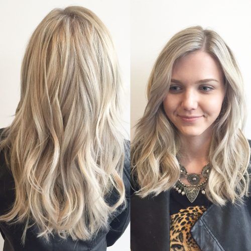 Icy Highlights And Loose Curls Blonde Hairstyles (Photo 13 of 20)