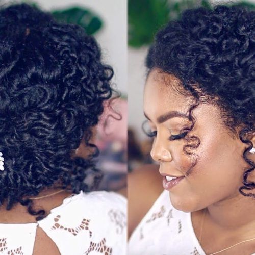 Wedding Hairstyles For Short Natural Curly Hair (Photo 1 of 15)