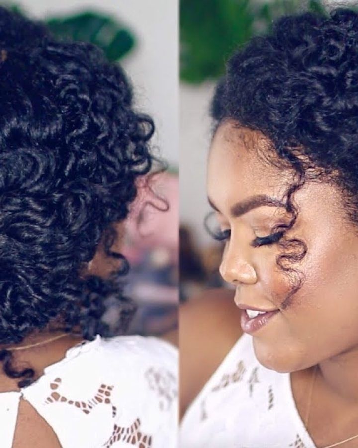 15 Ideas of Wedding Hairstyles for Short Natural Curly Hair