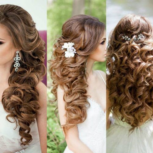 Bridal Updos For Curly Hair (Photo 11 of 15)