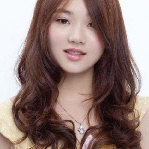Korean Women Hairstyle Round Face (Photo 2 of 15)