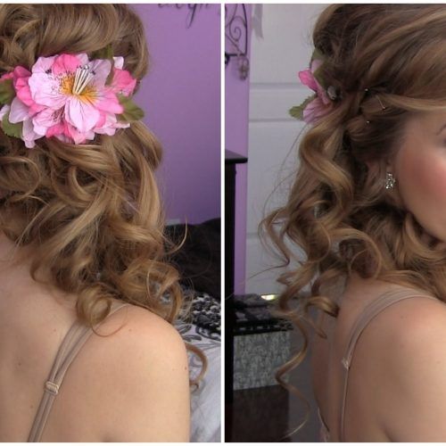 Wedding Hairstyles To The Side With Curls (Photo 14 of 15)
