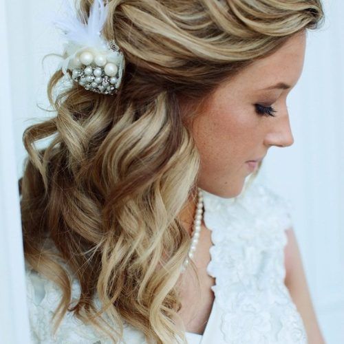 Bridal Hairstyles For Medium Length Thin Hair (Photo 1 of 15)