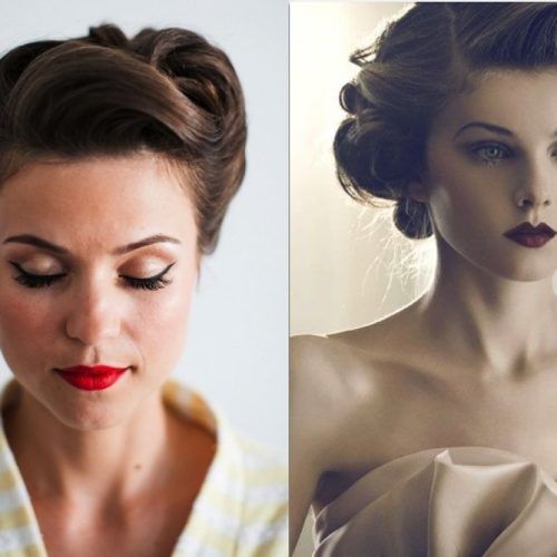 Retro Wedding Hairstyles For Long Hair (Photo 12 of 15)