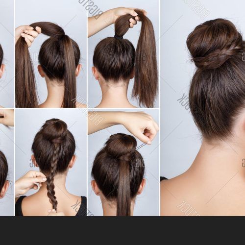 Simple Pony Updo Hairstyles With A Twist (Photo 9 of 20)