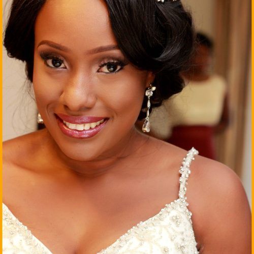 Wedding Hairstyles For African American Brides (Photo 8 of 15)