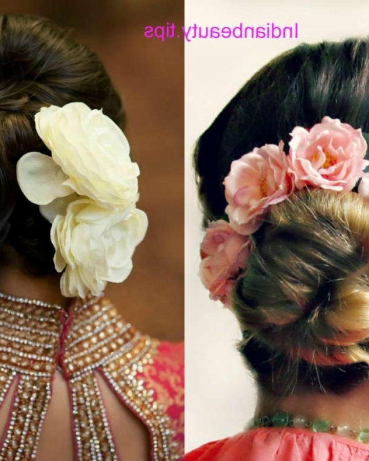 15 Best Updo Hairstyles with Flowers