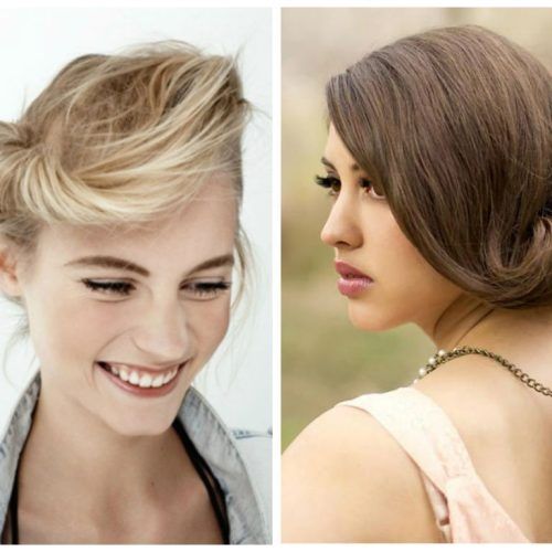 Medium Hairstyles For Brides (Photo 11 of 20)