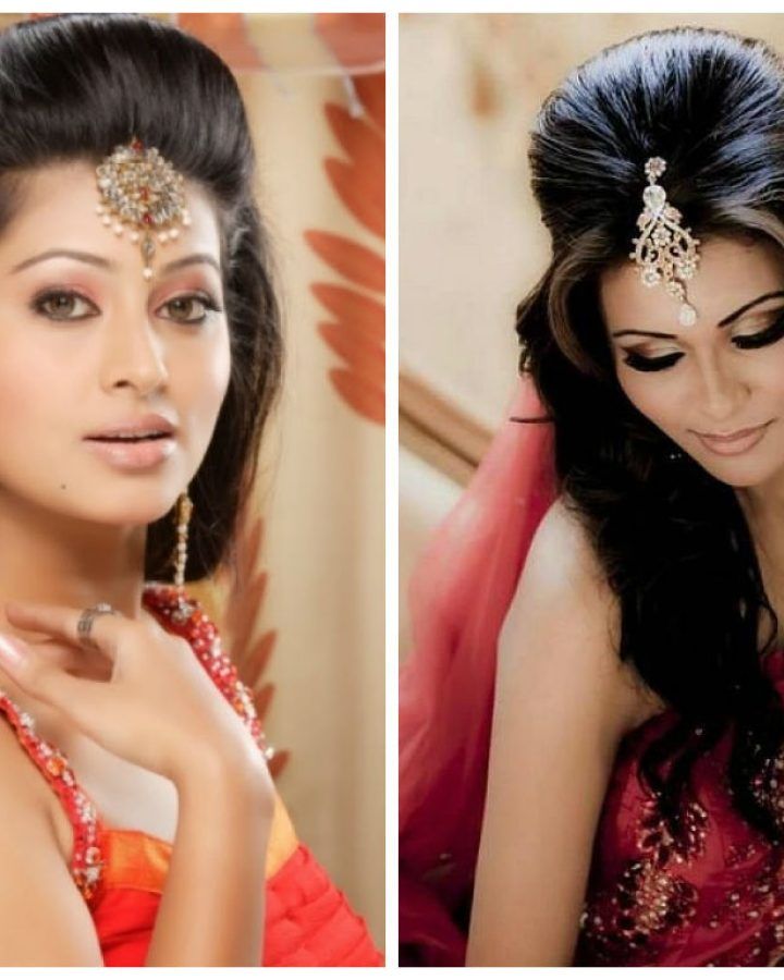 20 Photos Medium Hairstyles for Indian Wedding