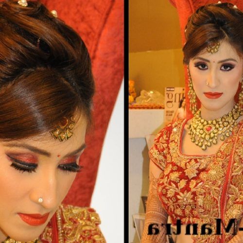 Hindu Bride Wedding Hairstyles (Photo 12 of 15)