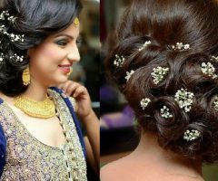 15 Best Collection of Wedding Reception Hairstyles for Long Hair