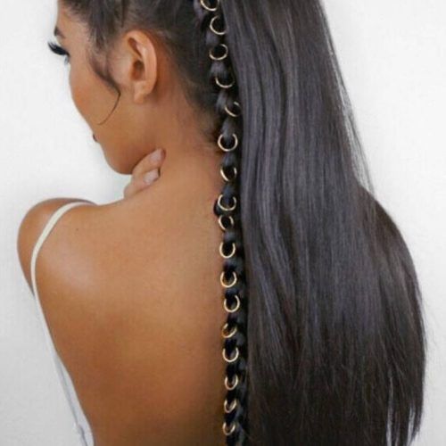 Braided Hairstyles With Jewelry (Photo 3 of 15)