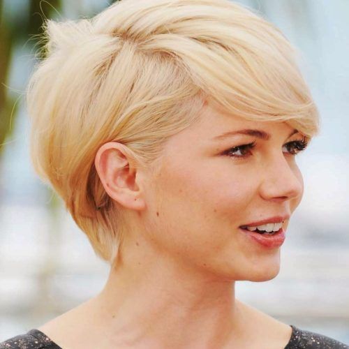 Cropped Haircuts For A Round Face (Photo 7 of 20)
